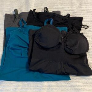 4 maternity tops, camis